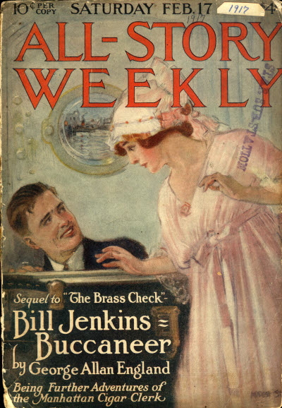 All-Story Weekly 17 Feb 1917 cover